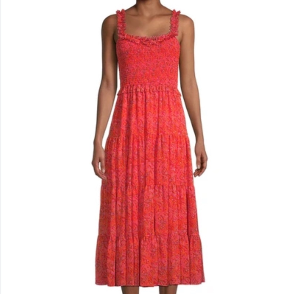 NWT Likely Paisley Midi Dress with Slit